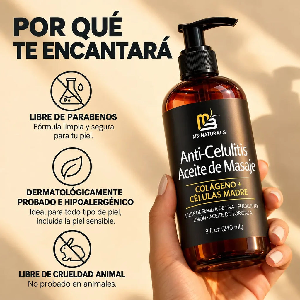 Aceite Anti Celulitis + Envío Gratis