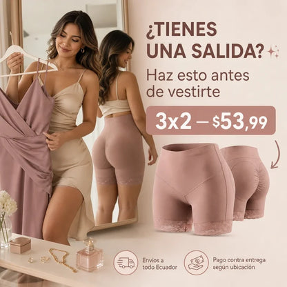 short Levantacola con faja + Envío Gratis
