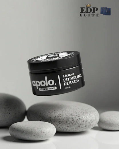 Minoxidil 20% Bálsamo Apolo Ultra-Estimulante de Barba (Cero Resequedad) – 100mL