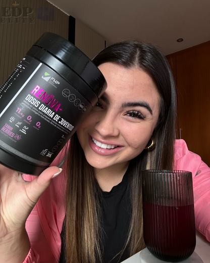 RENÖVA+ | Colágeno con Biopéptidos Activos + 21 Vitaminas